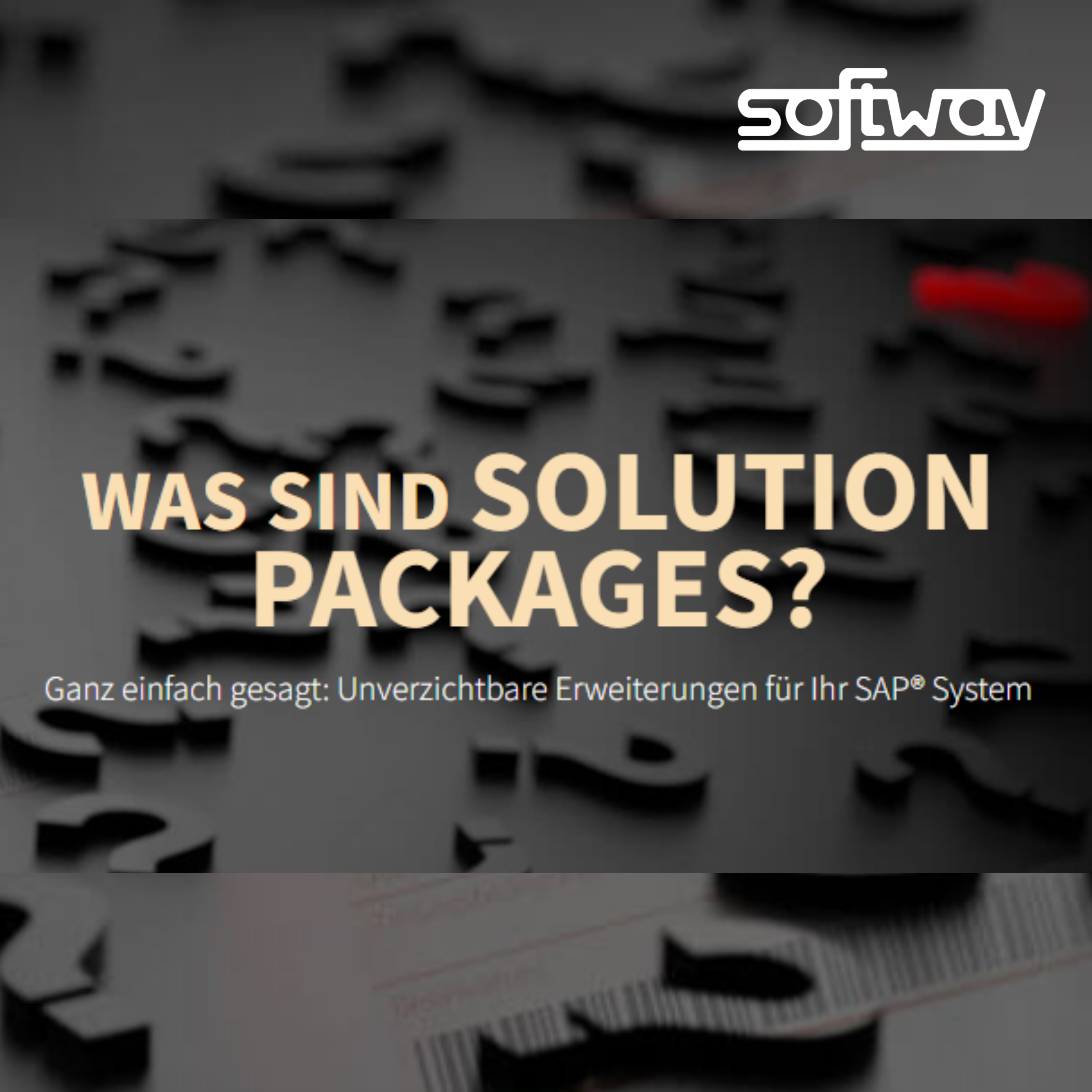 Was sind Solution Packages Was sind Solution Packages